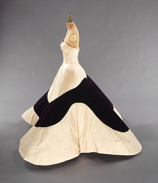 "Clover Leaf", Charles James (American, born Great Britain, 1906–1978), silk, synthetic, American