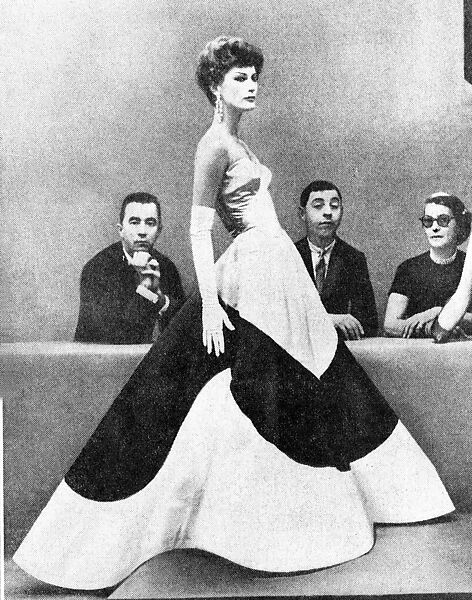 "Clover Leaf", Charles James (American, born Great Britain, 1906–1978), silk, synthetic, American