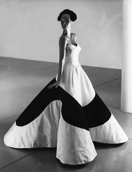 "Clover Leaf", Charles James (American, born Great Britain, 1906–1978), silk, synthetic, American