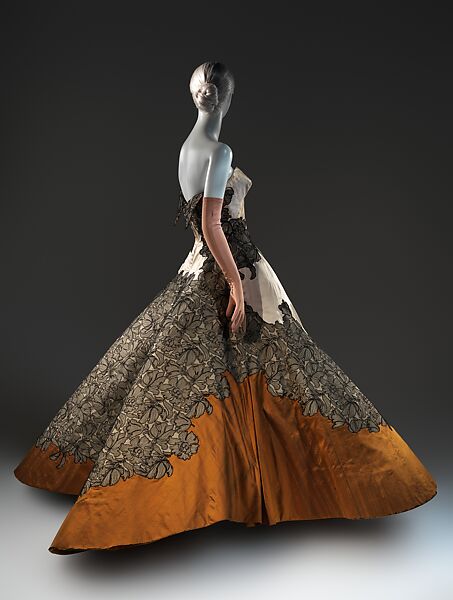 "Clover Leaf", Charles James (American, born Great Britain, 1906–1978), silk, American
