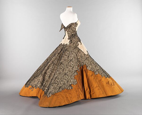 "Clover Leaf", Charles James (American, born Great Britain, 1906–1978), silk, American