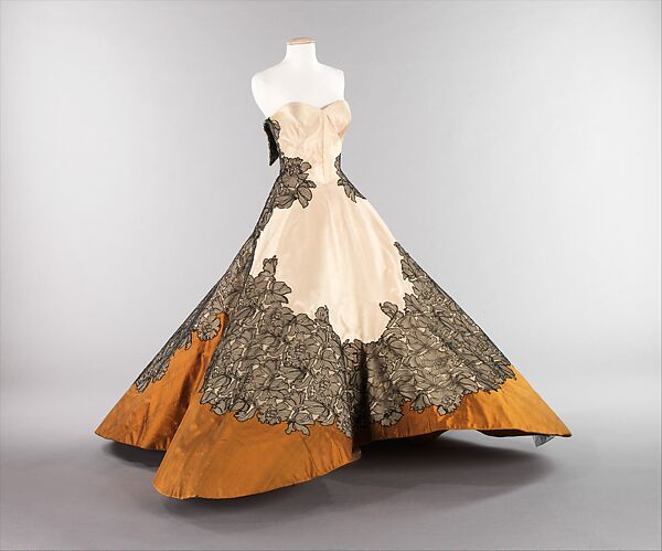 "Clover Leaf", Charles James (American, born Great Britain, 1906–1978), silk, American 