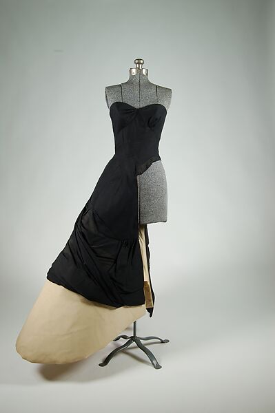 Muslin, Charles James (American, born Great Britain, 1906–1978), cotton, synthetic, American 