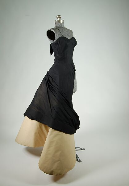 Muslin, Charles James (American, born Great Britain, 1906–1978), cotton, synthetic, American