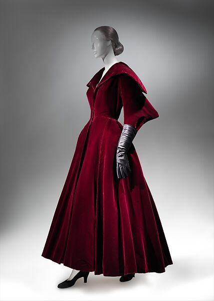 Evening coat, Charles James (American, born Great Britain, 1906–1978), silk, American