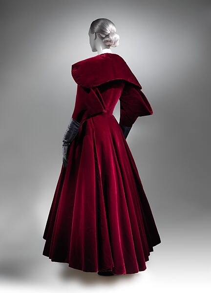 Evening coat, Charles James (American, born Great Britain, 1906–1978), silk, American