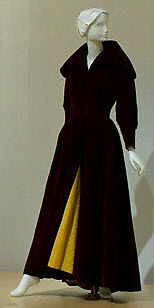 Evening coat, Charles James (American, born Great Britain, 1906–1978), silk, American