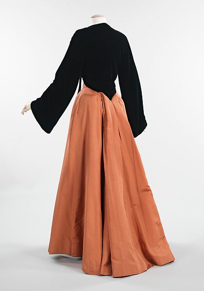 Evening dress, Charles James (American, born Great Britain, 1906–1978), silk, American