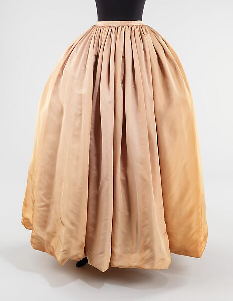 Evening skirt, Charles James (American, born Great Britain, 1906–1978), silk, American 