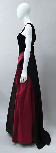 Evening dress, Charles James (American, born Great Britain, 1906–1978), silk/rayon, silk, American
