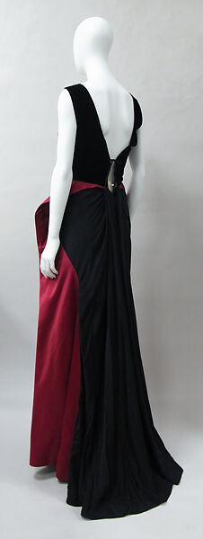 Evening dress, Charles James (American, born Great Britain, 1906–1978), silk/rayon, silk, American