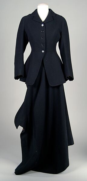 Riding habit, W. Volker (British), wool, British