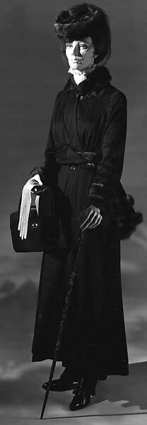 Suit, Arnold Constable &amp; Company (American), wool, fur, silk, American