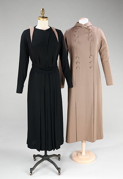 Ensemble, Hawes Incorporated (American, 1928–40; 1947–48), synthetic, wool, American 