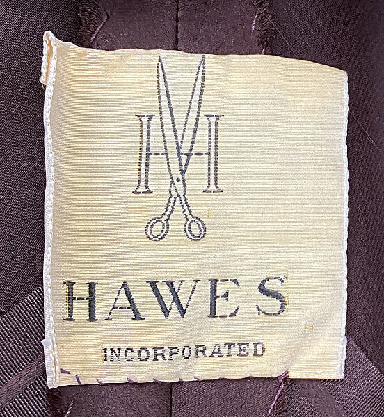 "Emperial Crown" (jacket); "Tonight or Never" (dress), Hawes Incorporated (American, 1928–40; 1947–48), silk, American