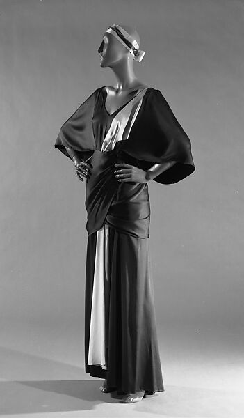 "Emperial Crown" (jacket); "Tonight or Never" (dress), Hawes Incorporated (American, 1928–40; 1947–48), silk, American