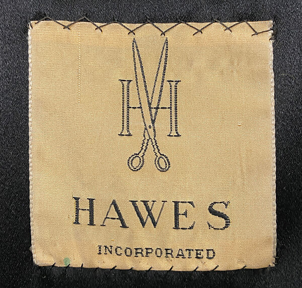 Evening coat, Hawes Incorporated (American, 1928–40; 1947–48), wool, American