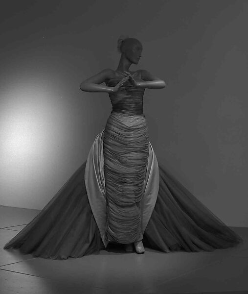 "Butterfly", Charles James (American, born Great Britain, 1906–1978), silk, synthetic, American