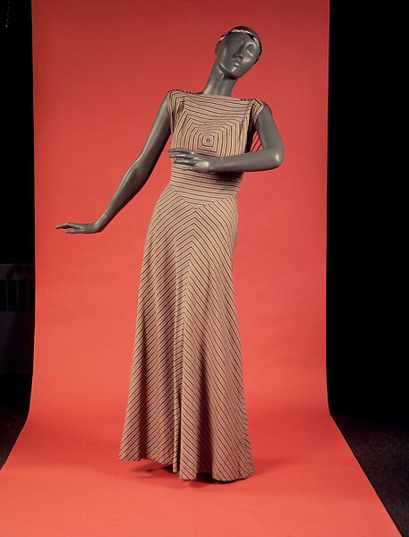 "Dry Goods Economist", Elizabeth Hawes (American, Ridgewood, New Jersey 1903–1971 New York), cotton, metal, silk, American