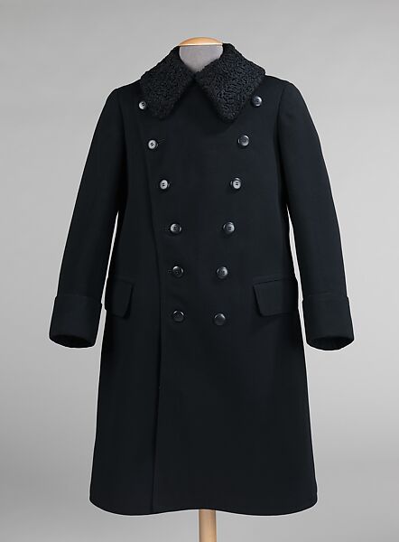 Uniform coat, John Patterson &amp; Co. (American, founded 1852), wool, fur, American 