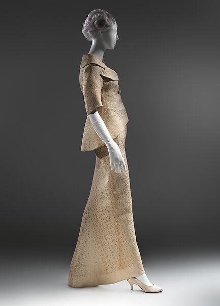 Dinner suit, Charles James (American, born Great Britain, 1906–1978), rayon/cotton, American