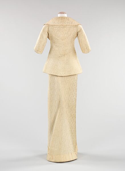 Dinner suit, Charles James (American, born Great Britain, 1906–1978), rayon/cotton, American
