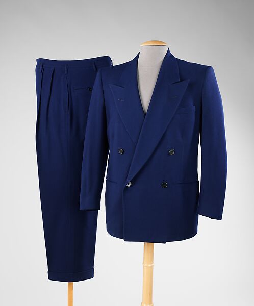 Suit, DuMont (American), wool, American 