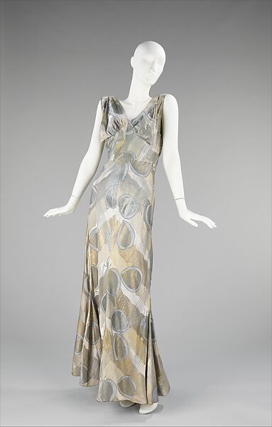 "Mercury", Hawes Incorporated (American, 1928–40; 1947–48), silk, metal, American 