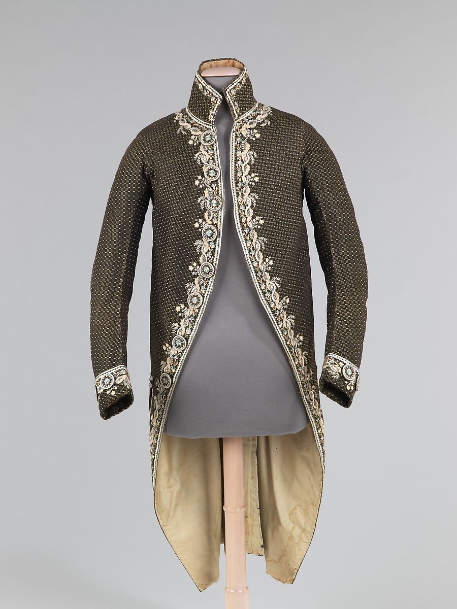 Fashions From History — Cutaway Coat c.1815 The MET