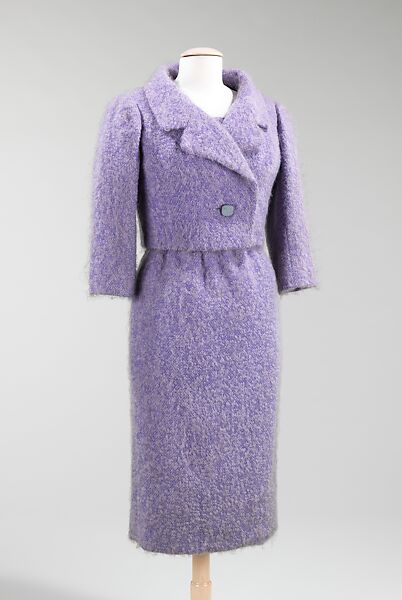 Ensemble, House of Givenchy (French, founded 1952), wool, French 