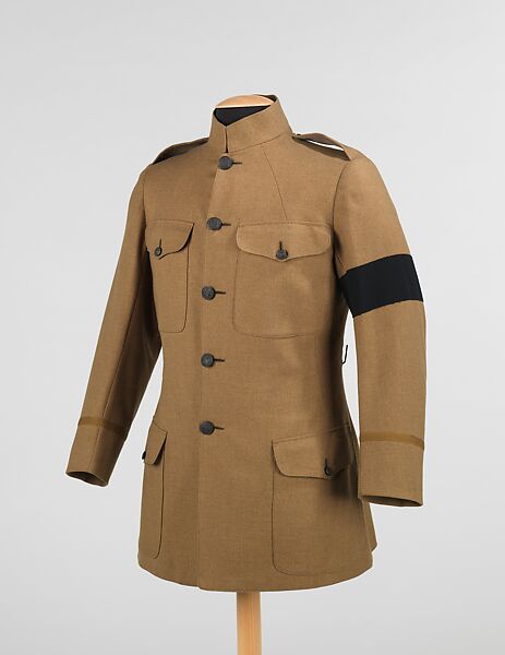 Military jacket, Henry Poole &amp; Co. (British, founded 1806), wool, British 