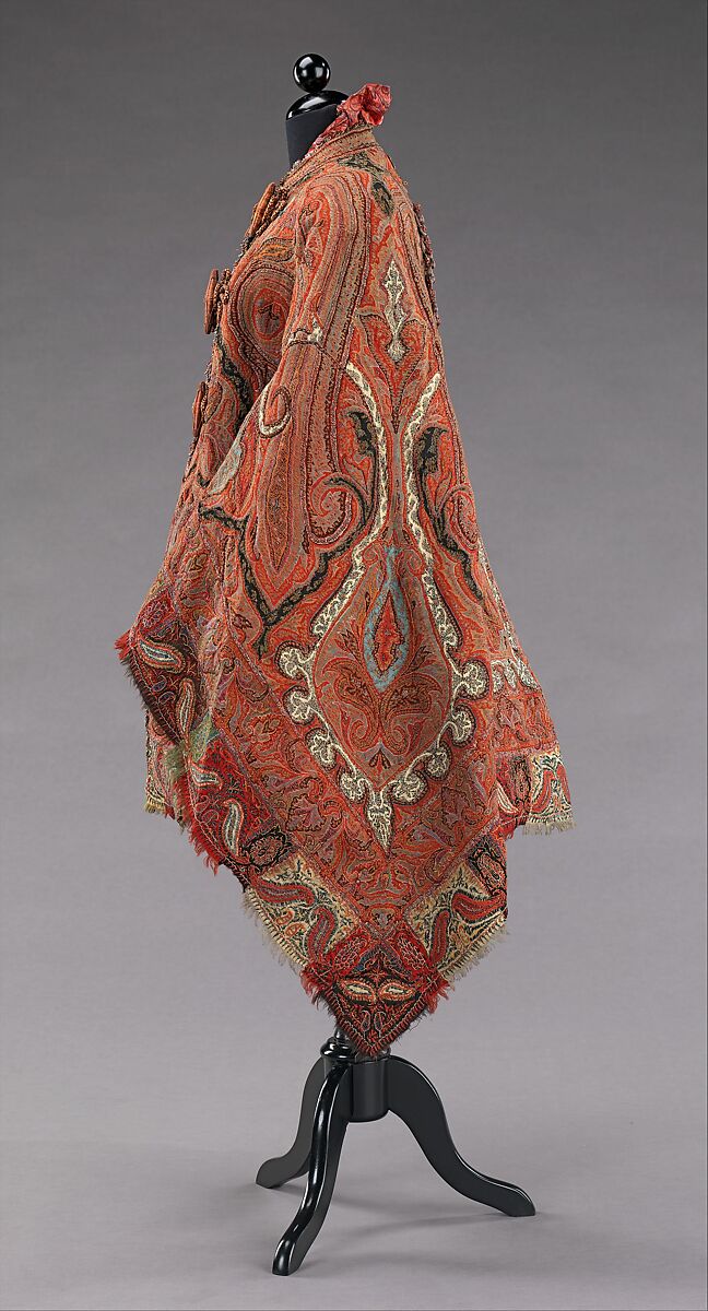 Dolman, wool, silk, American