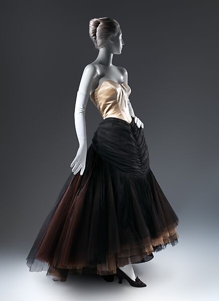 "Swan", Charles James (American, born Great Britain, 1906–1978), silk/synthetic, synthetic, American