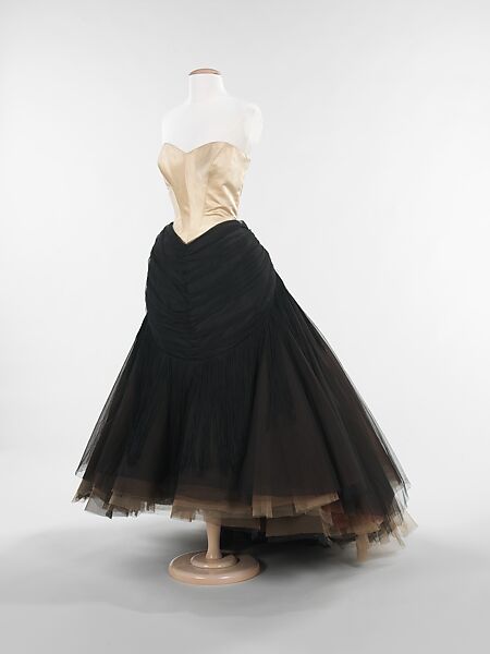 "Swan", Charles James (American, born Great Britain, 1906–1978), silk/synthetic, synthetic, American 