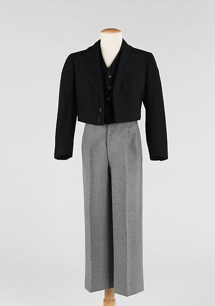 Eton suit, Neuber, wool, silk, Italian 