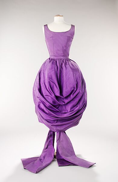 Evening ensemble, (a) House of Givenchy (French, founded 1952), silk, Italian