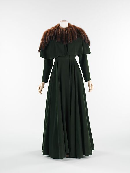 "Bambury Cross", Hawes Incorporated (American, 1928–40; 1947–48), wool, fur, silk, American 