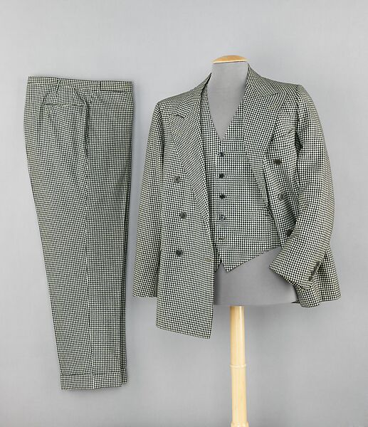 Suit, F. L. Dunne &amp; Company (American), wool, American 