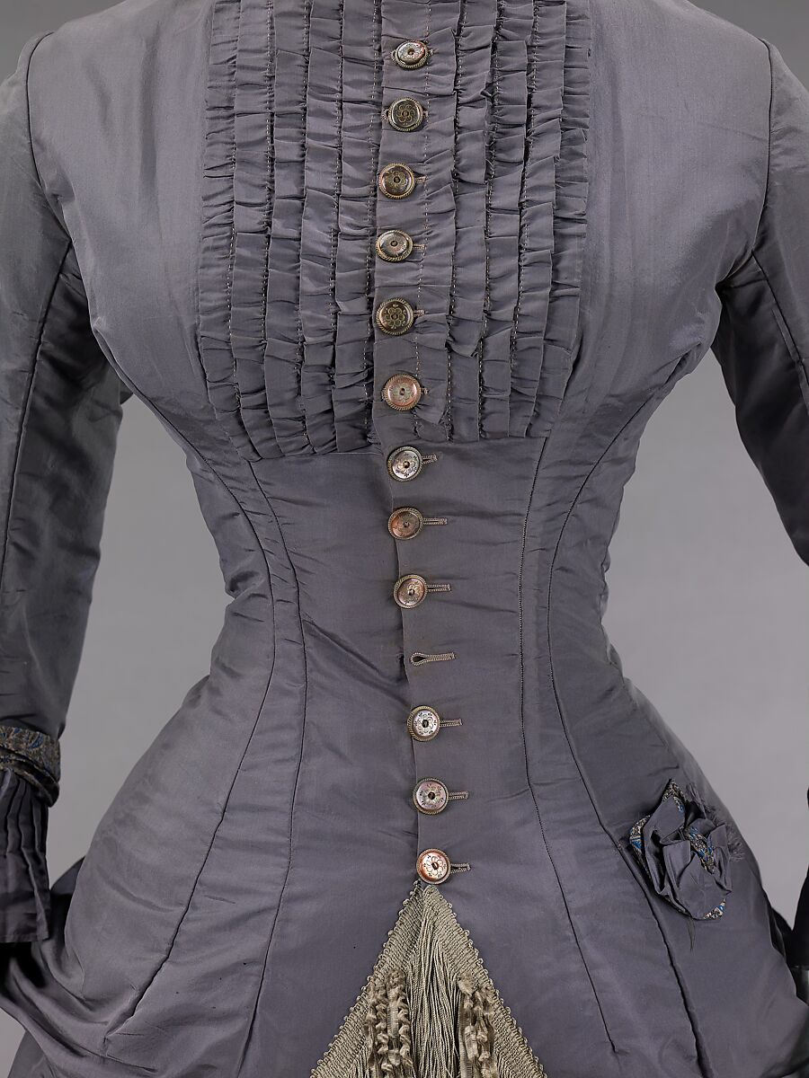 Afternoon ensemble, silk, abalone, American