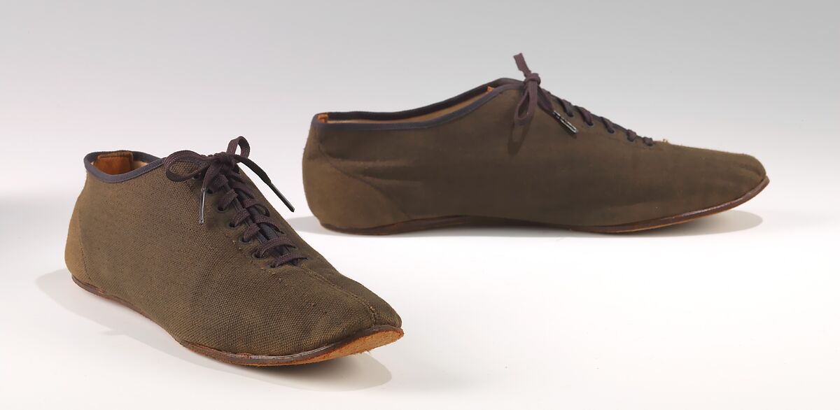 Gym suit, wool, cotton, leather, American