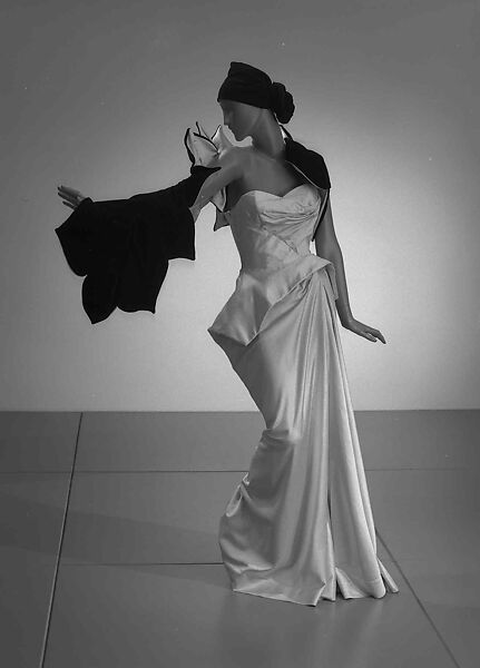 "Petal", Charles James (American, born Great Britain, 1906–1978), silk/rayon, silk, American