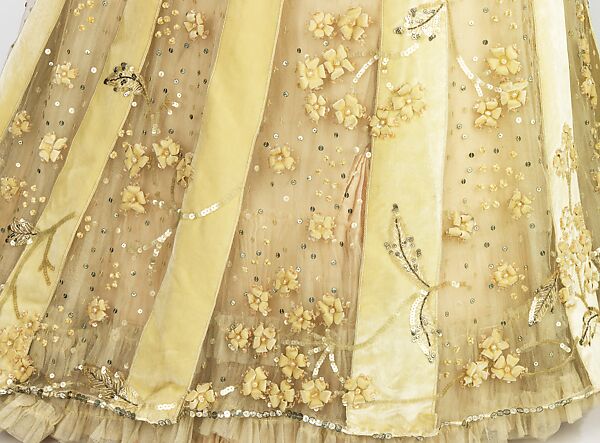 Evening dress, Jacques Doucet (French, Paris 1853–1929 Paris), silk, linen, French