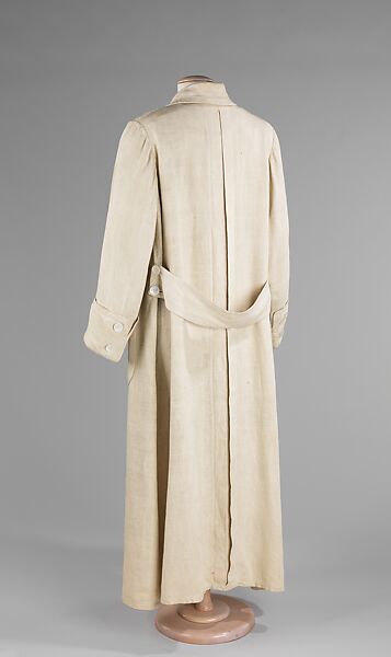 Duster, linen, American