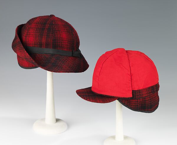 Hunting suit, Woolrich Woolen Mills (American, founded 1830), wool, leather, metal, cotton, silk, American