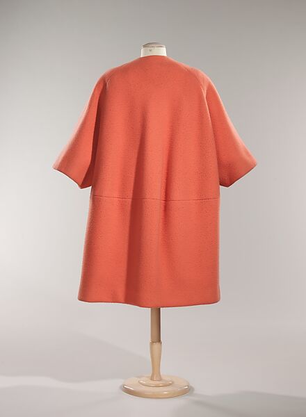 Cocktail coat, House of Givenchy (French, founded 1952), wool, French