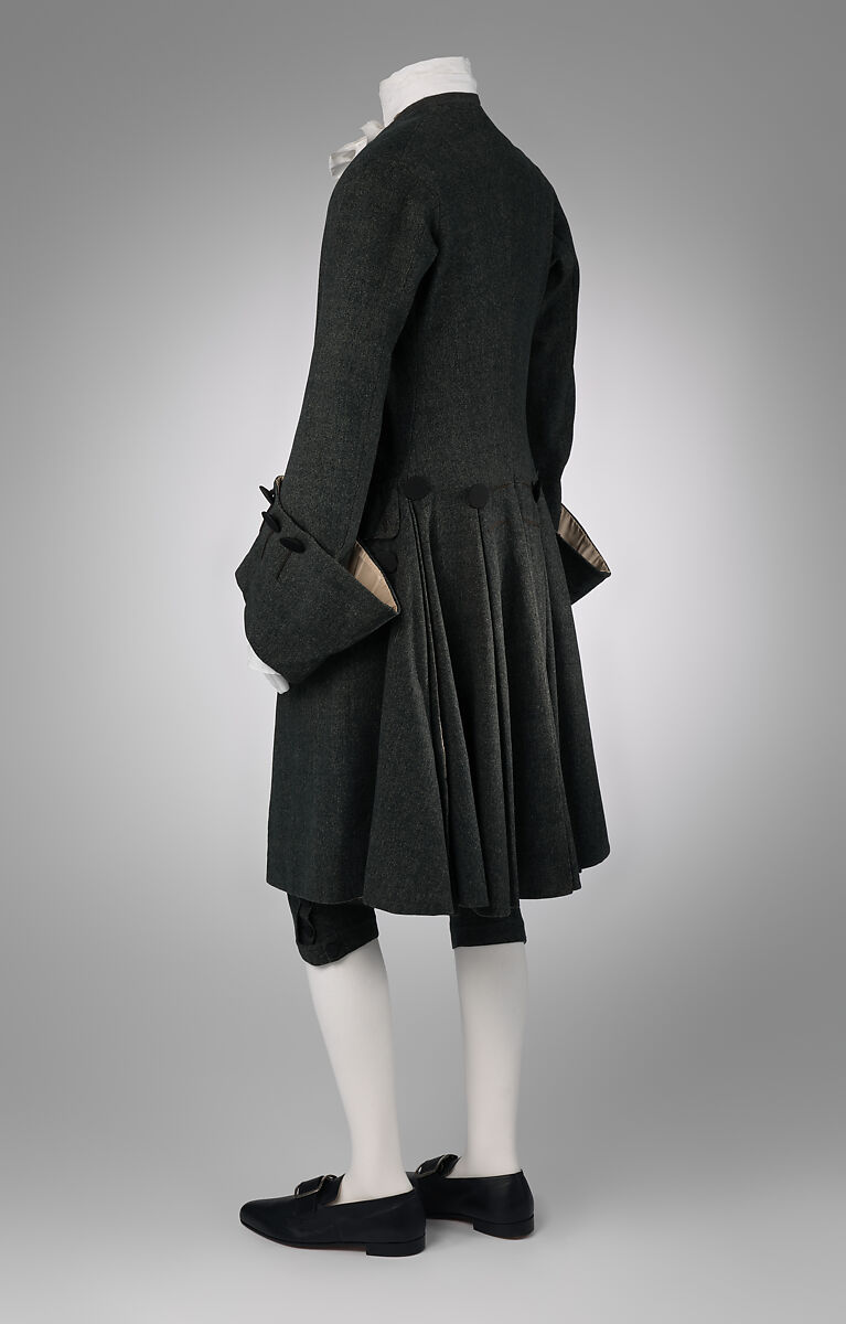 Suit, wool, silk, British