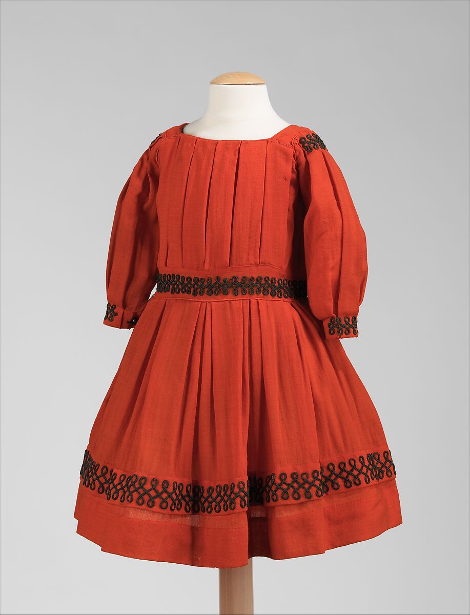 Dress, wool, American 