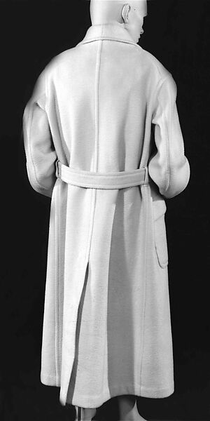 Overcoat, Brooks Brothers (American, founded 1818), wool, leather, shell, American