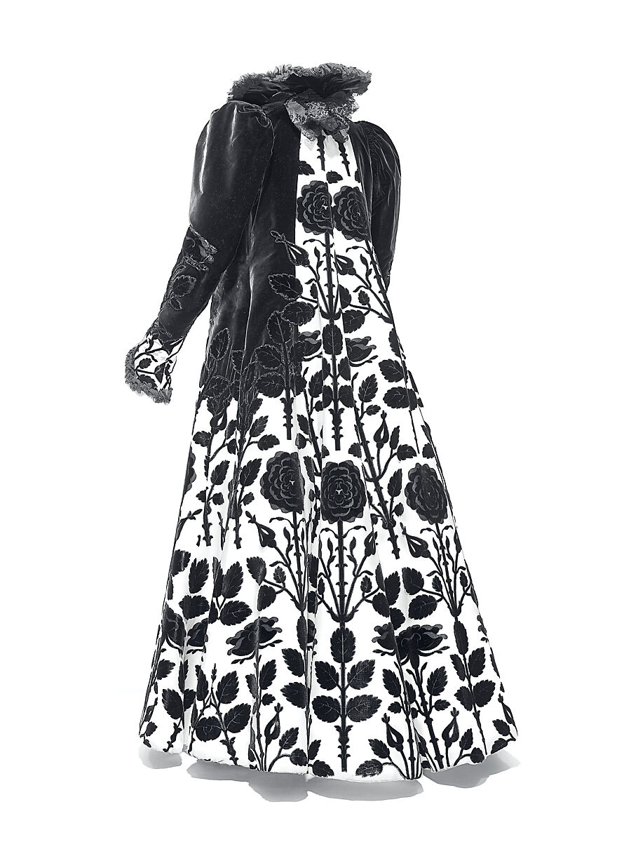 Evening coat, House of Worth (French, 1858–1956), silk, French