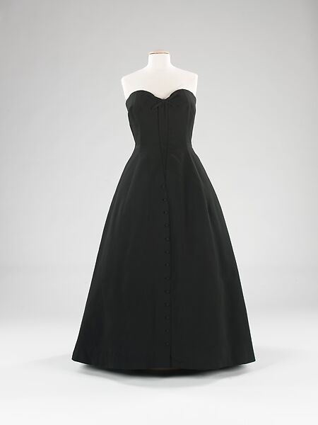 Evening ensemble, House of Dior (French, founded 1946), silk, French